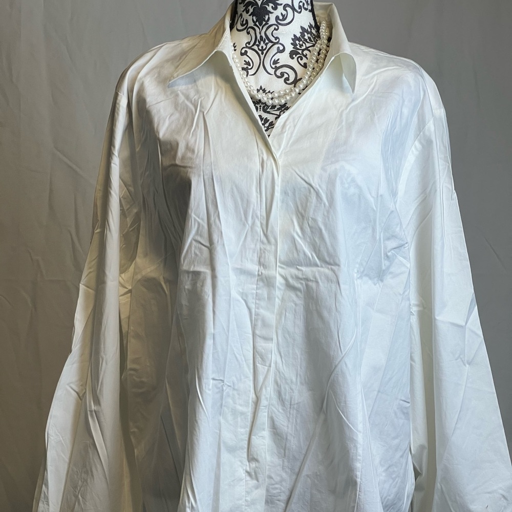 Cold water Creek, white button down